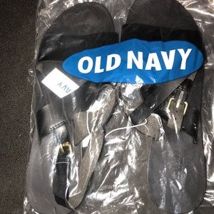 BNWT BLACK OLD NAVY SANDALS